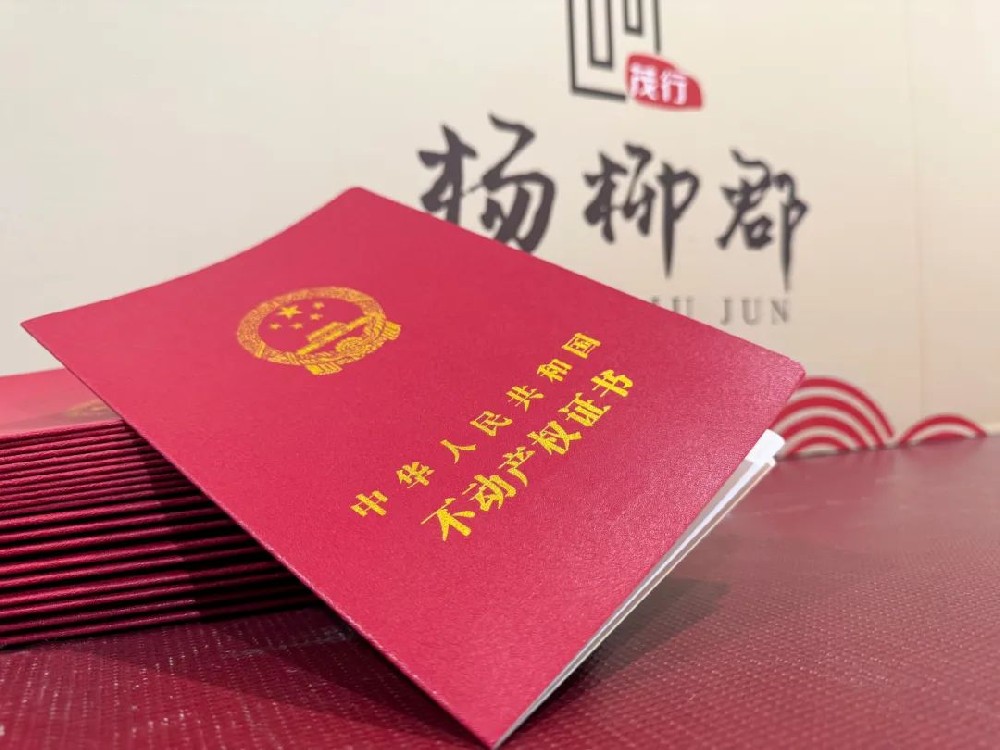 踐行國企擔(dān)當(dāng)丨楊柳郡二期產(chǎn)權(quán)證辦理工作高效啟動(dòng)